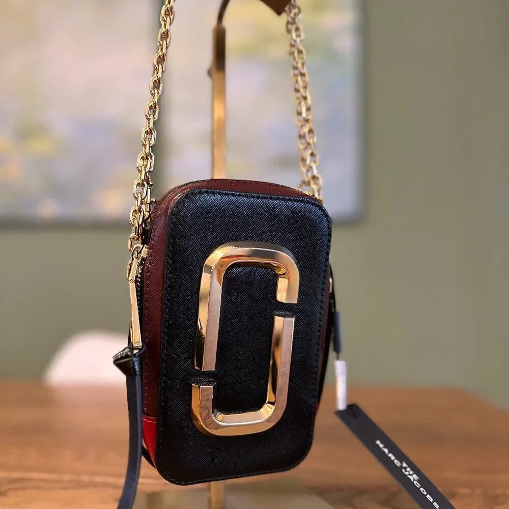 NWT! New Marc Jacobs Hot Shot Crossbody Leather Bag